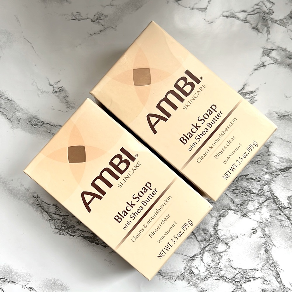 Ambi Black Soap with Shea Butter (Pack of 2)